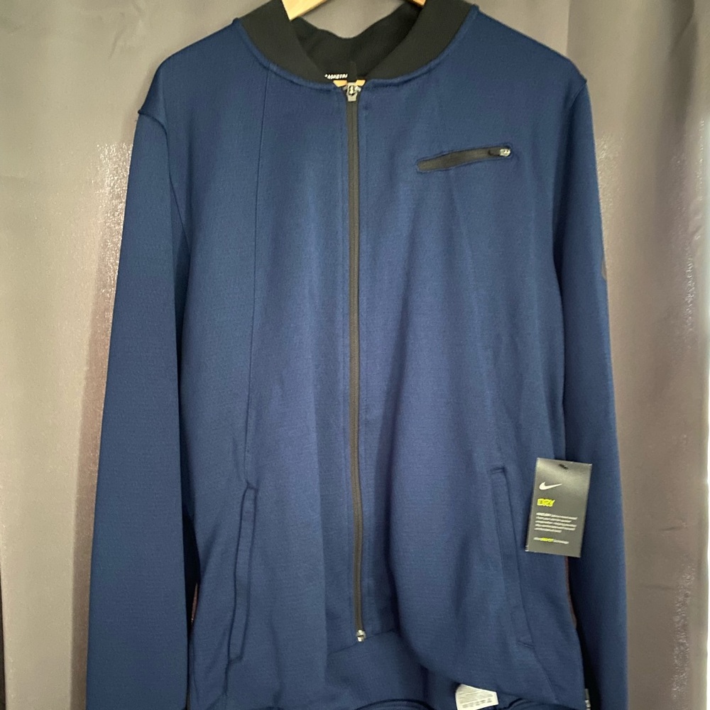 Nike dri-fit zip up jacket
